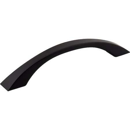 Jeffrey Alexander 128 mm Center-to-Center Matte Black Flared Philip Cabinet Pull 767-128MB